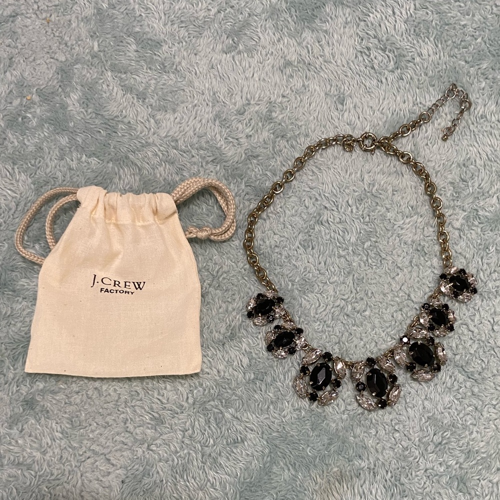 J Crew Rhinestone Necklace
